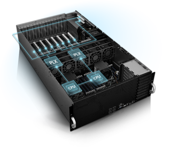 AI server – configure your AI system with NVIDIA Enterprise GPUs