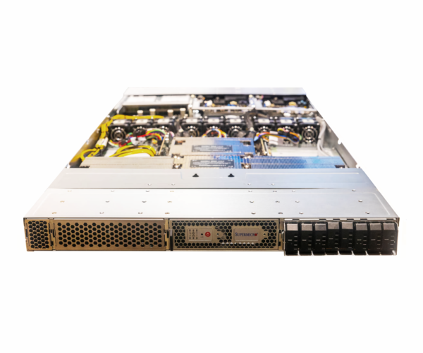 NVIDIA MGX GH200 Supermicro system front view